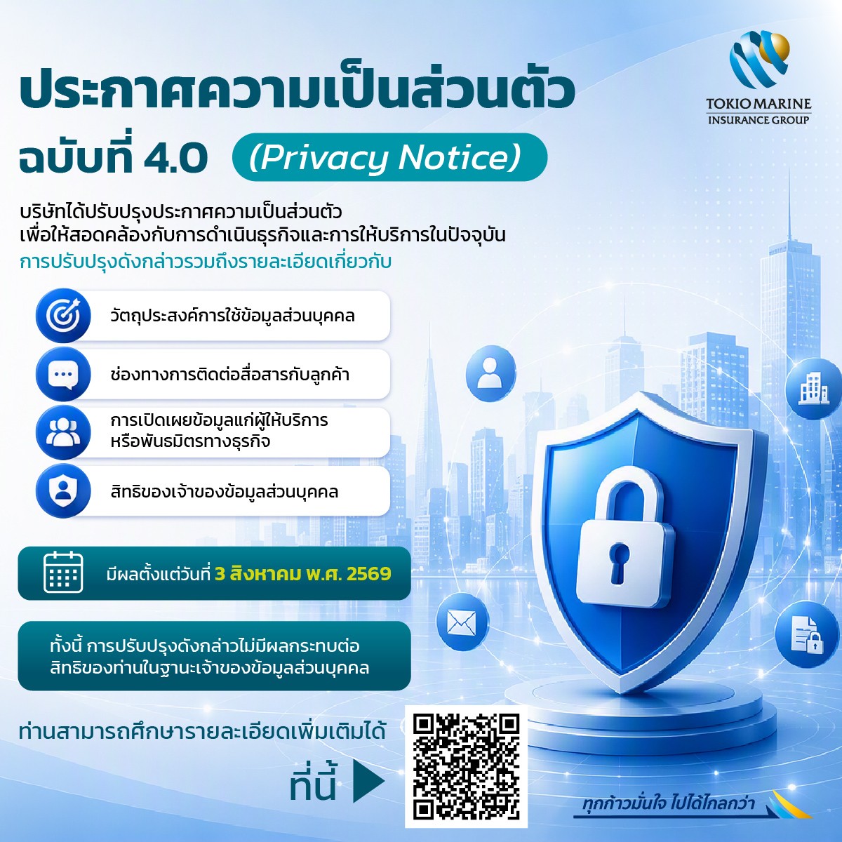 Privacy Notice Version 4.0 Tokio Marine Insurance Group